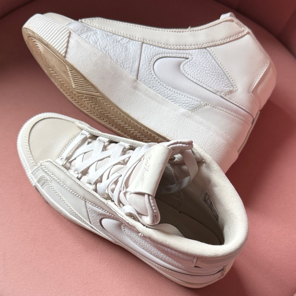 Women's White High-Top Nike Blazer mid victory 7.5